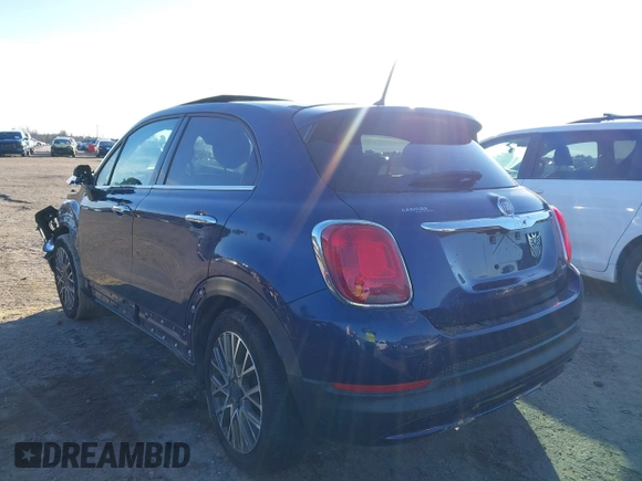 ✅ 2018 FIAT 500X Lounge • VIN: ZFBCFYDB6JP705273 • Lot: 41325182. Wystawiony na IAAI z przebiegiem 53 191 mil. Bezpłatny archiwum sprzedaży aukcyjnych z USA i szczegółowy raport historii pojazdu na DreamBid. Zdjęcie 3.