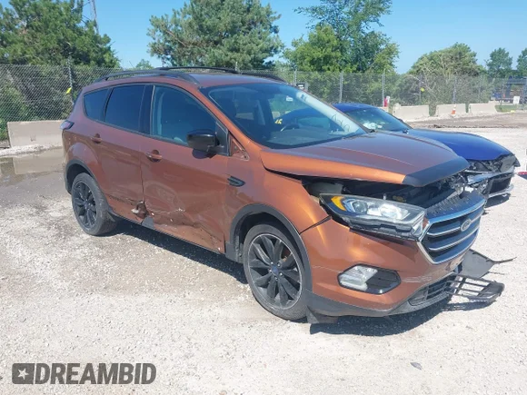 ✅ 2017 Ford Escape SE • VIN: 1FMCU9G99HUE68058 • Лот: 45557113. Опубликован ранее на IAAI с пробегом 76 296 миль. Бесплатный доступ к архиву аукционных продаж из США и подробный отчёт об истории автомобиля на DreamBid. Изображение 1.