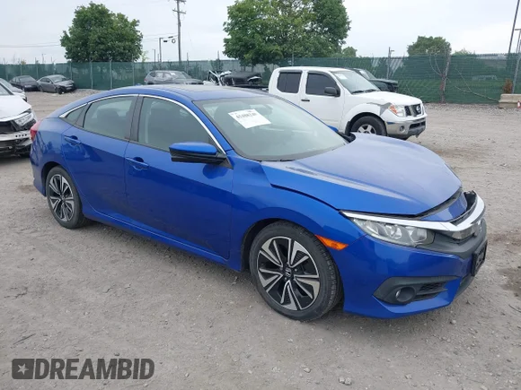 ✅ 2017 Honda Civic EX-T • VIN: 2HGFC1F33HH654685 • Lot: 45488240. Wystawiony na IAAI z przebiegiem 92 019 mil. Bezpłatny archiwum sprzedaży aukcyjnych z USA i szczegółowy raport historii pojazdu na DreamBid. Zdjęcie 1.