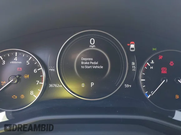 ✅ 2024 Mazda 3 S Select Sport • VIN: JM1BPAKM7R1722289 • Lot: 44196211. Wystawiony na IAAI z przebiegiem 36 762 mil. Bezpłatny archiwum sprzedaży aukcyjnych z USA i szczegółowy raport historii pojazdu na DreamBid. Zdjęcie 7.
