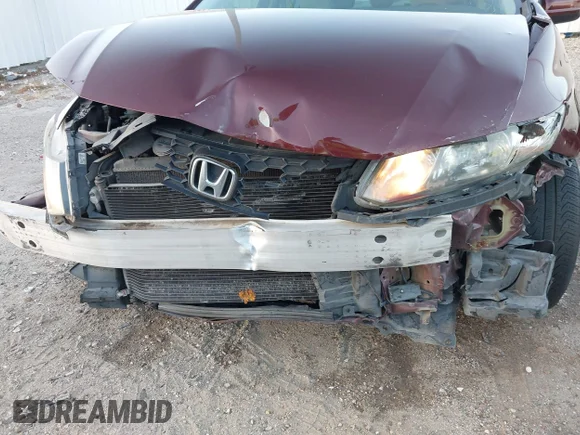 ✅ 2014 Honda Civic LX • VIN: 2HGFB2F55EH533825 • Lot: 43442200. Listed on IAAI with 178,704 mi. Free auction sales archive from the USA and detailed vehicle history report at DreamBid. Image 6.