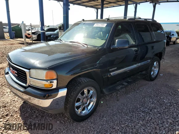 ✅ 2004 GMC Yukon SLT • VIN: 1GKEK13Z64R319621 • Lot: 59622995. Wystawiony na Copart z przebiegiem 228 726 mil. Bezpłatny archiwum sprzedaży aukcyjnych z USA i szczegółowy raport historii pojazdu na DreamBid. Zdjęcie 1.