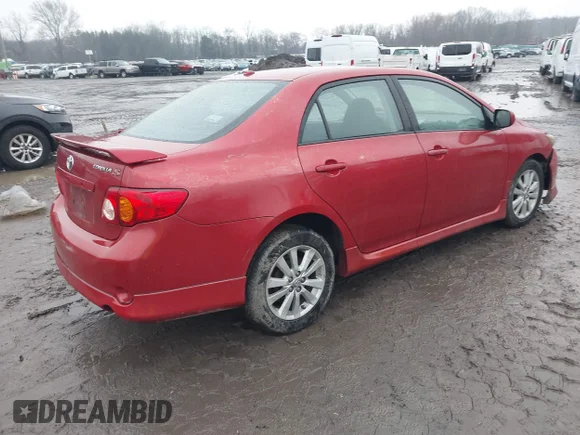 ✅ 2009 Toyota Corolla LE • VIN: 1NXBU40E69Z161387 • Lot: 44536075. Wystawiony na IAAI z przebiegiem 39 562 mil. Bezpłatny archiwum sprzedaży aukcyjnych z USA i szczegółowy raport historii pojazdu na DreamBid. Zdjęcie 4.