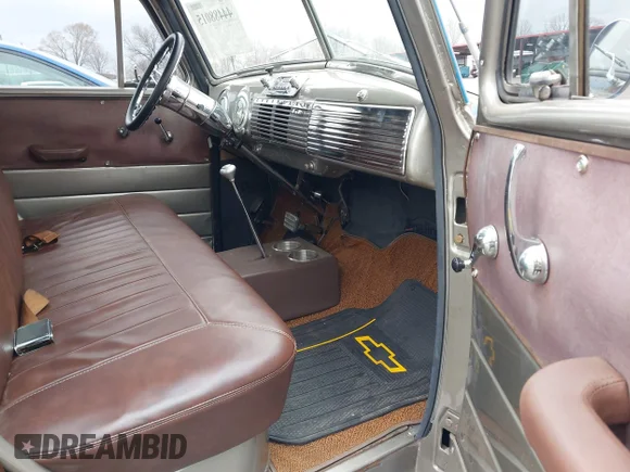 ✅ 1951 CHEVROLET 3100 • VIN: 9JPD9007 • Лот: 44488015. Опубліковано раніше на IAAI з пробігом 1 579 миль. Безкоштовний доступ до архіву аукціонних продажів зі США та докладний звіт про історію автомобіля на DreamBid. Зображення 5.