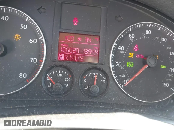 ✅ 2008 Volkswagen Jetta SE • VIN: 3VWRM71K48M106574 • Лот: 44334707. Опубліковано раніше на IAAI з пробігом 106 020 миль. Безкоштовний доступ до архіву аукціонних продажів зі США та докладний звіт про історію автомобіля на DreamBid. Зображення 7.