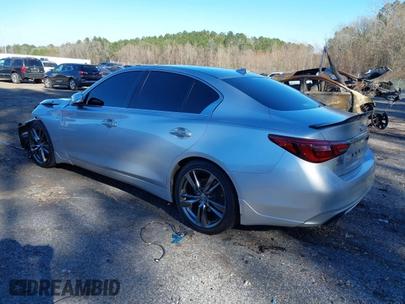 ✅ 2019 Infiniti Q50 Luxe • VIN: JN1EV7AP7KM540892 • Лот: 44034585. Опубликован ранее на IAAI с пробегом 126 531 миль. Бесплатный доступ к архиву аукционных продаж из США и подробный отчёт об истории автомобиля на DreamBid. Изображение 3.
