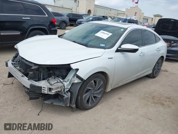 ✅ 2022 Honda Insight Touring • VIN: 19XZE4F95NE011497 • Lot: 44884556. Listed on IAAI with 53,200 mi. Free auction sales archive from the USA and detailed vehicle history report at DreamBid. Image 2.
