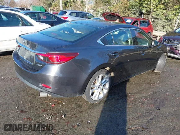✅ 2016 Mazda 6 i Touring • VIN: JM1GJ1V52G1416075 • Лот: 41215524. Опубліковано раніше на IAAI з пробігом 170 760 миль. Безкоштовний доступ до архіву аукціонних продажів зі США та докладний звіт про історію автомобіля на DreamBid. Зображення 4.