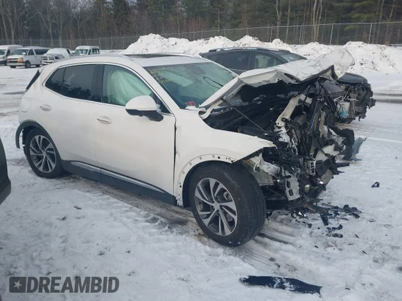 ✅ 2021 Buick Envision Essence • VIN: LRBFZPR49MD192739 • Lot: 44079593. Listed on IAAI with Not provided. Free auction sales archive from the USA and detailed vehicle history report at DreamBid. Image 1.