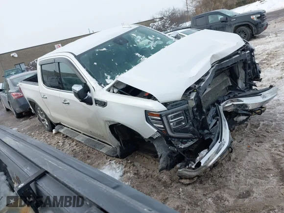 ✅ 2023 GMC Sierra 1500 SLT • VIN: 1GTUUDED6PZ169888 • Lot: 44329664. Wystawiony na IAAI z przebiegiem 33 276 mil. Bezpłatny archiwum sprzedaży aukcyjnych z USA i szczegółowy raport historii pojazdu na DreamBid. Zdjęcie 1.