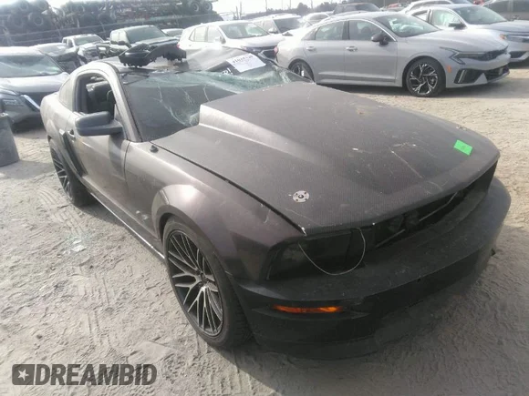 ✅ 2008 Ford Mustang GT Deluxe • VIN: 1ZVHT82H085159432 • Lot: 41028320. Listed on IAAI with 220,383 mi. Free auction sales archive from the USA and detailed vehicle history report at DreamBid. Image 1.