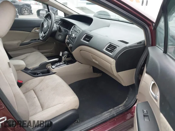 ✅ 2015 Honda Civic LX • VIN: 19XFB2F54FE089252 • Лот: 43959999. Опубликован ранее на IAAI с пробегом 125 929 миль. Бесплатный доступ к архиву аукционных продаж из США и подробный отчёт об истории автомобиля на DreamBid. Изображение 5.