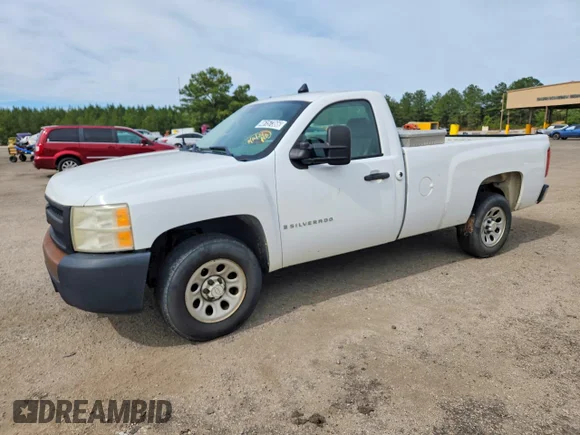 ✅ 2008 Chevrolet Silverado 1500 Work Truck • VIN: 1GCEC14X48Z146466 • Лот: 46157366. Опубліковано раніше на Copart з пробігом 178 907 миль. Безкоштовний доступ до архіву аукціонних продажів зі США та докладний звіт про історію автомобіля на DreamBid. Зображення 1.