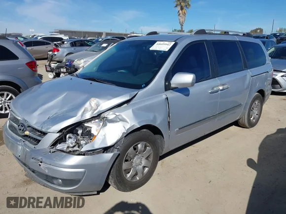 ✅ 2007 Hyundai Entourage GLS • VIN: KNDMC233676042612 • Лот: 44609942. Опубліковано раніше на IAAI з пробігом 259 376 миль. Безкоштовний доступ до архіву аукціонних продажів зі США та докладний звіт про історію автомобіля на DreamBid. Зображення 2.