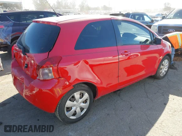 ✅ 2008 Toyota Yaris • VIN: JTDJT923885210531 • Lot: 43895722. Wystawiony na IAAI z przebiegiem 72 808 mil. Bezpłatny archiwum sprzedaży aukcyjnych z USA i szczegółowy raport historii pojazdu na DreamBid. Zdjęcie 4.