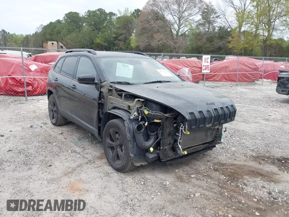 ✅ 2018 Jeep Cherokee Limited • VIN: 1C4PJMDXXJD550648 • Lot: 44732022. Listed on IAAI with 127,234 mi. Free auction sales archive from the USA and detailed vehicle history report at DreamBid. Image 1.