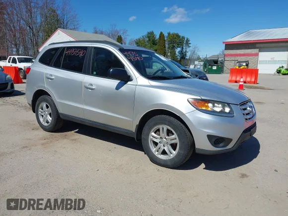 ✅ 2012 Hyundai Santa Fe GLS • VIN: 5XYZGDAG4CG116533 • Lot: 44954540. Listed on IAAI with 137,576 mi. Free auction sales archive from the USA and detailed vehicle history report at DreamBid. Image 1.