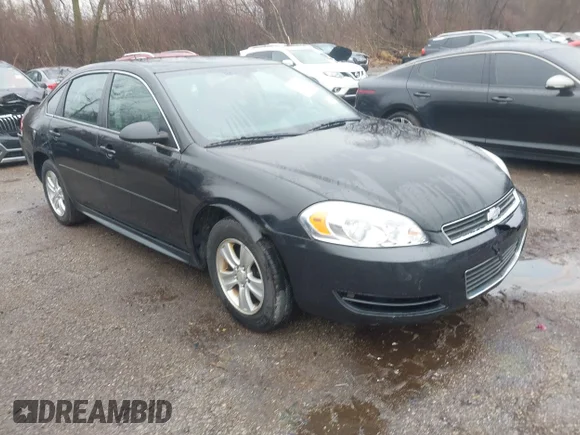 ✅ 2012 Chevrolet Impala LS Retail • VIN: 2G1WA5E31C1248119 • Лот: 44764748. Опубликован ранее на IAAI с пробегом 157 356 миль. Бесплатный доступ к архиву аукционных продаж из США и подробный отчёт об истории автомобиля на DreamBid. Изображение 1.