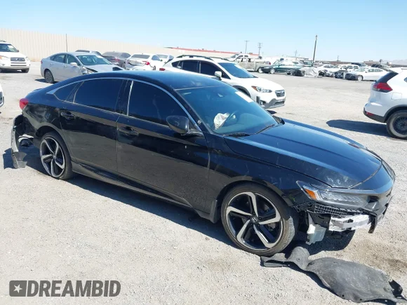✅ 2022 Honda Accord Sport • VIN: 1HGCV1F35NA064155 • Lot: 45450571. Listed on IAAI with 86,756 mi. Free auction sales archive from the USA and detailed vehicle history report at DreamBid. Image 1.