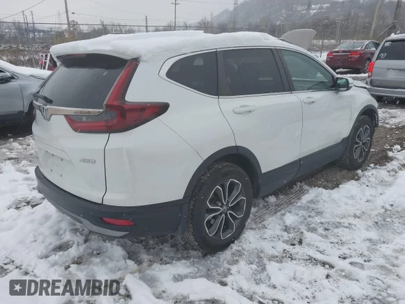 ✅ 2020 Honda CR-V EX • VIN: 5J6RW2H50LL041906 • Лот: 43801633. Опубліковано раніше на IAAI з пробігом 109 214 миль. Безкоштовний доступ до архіву аукціонних продажів зі США та докладний звіт про історію автомобіля на DreamBid. Зображення 4.