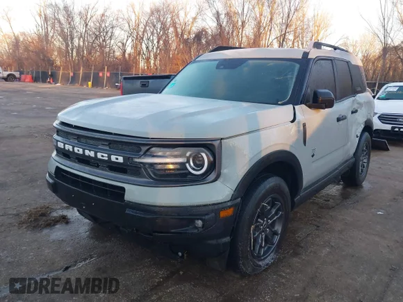 ✅ 2023 Ford Bronco Sport Big Bend • VIN: 3FMCR9B68PRD40821 • Lot: 44041233. Wystawiony na IAAI z przebiegiem 37 975 mil. Bezpłatny archiwum sprzedaży aukcyjnych z USA i szczegółowy raport historii pojazdu na DreamBid. Zdjęcie 2.