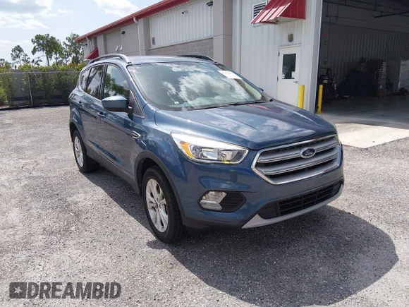 ✅ 2018 Ford Escape SE • VIN: 1FMCU9GD3JUB10819 • Lot: 45622879. Listed on IAAI with 44,575 mi. Free auction sales archive from the USA and detailed vehicle history report at DreamBid. Image 1.