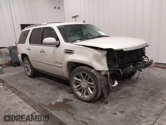 ✅ 2010 Cadillac Escalade • VIN: 1GYUKFEJ9AR223595 • Lot: 44628388. Listed on IAAI with 174,022 mi. Free auction sales archive from the USA and detailed vehicle history report at DreamBid. Image 1.