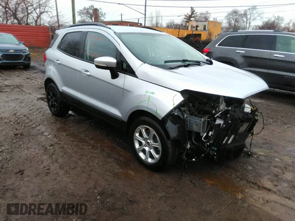 ✅ 2019 Ford EcoSport SE • VIN: MAJ3S2GE1KC253940 • Lot: 41724088. Wystawiony na IAAI z przebiegiem 58 941 mil. Bezpłatny archiwum sprzedaży aukcyjnych z USA i szczegółowy raport historii pojazdu na DreamBid. Zdjęcie 1.