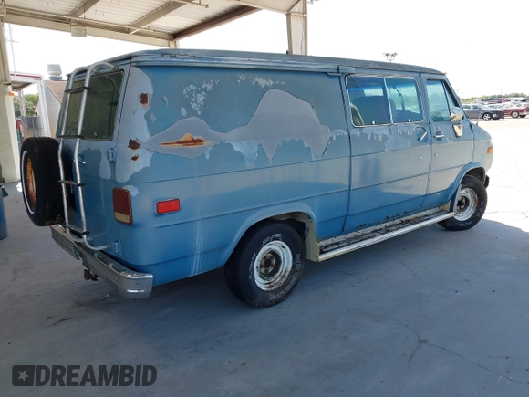 ✅ 1989 Chevrolet Chevy Van • VIN: 1GCEG25K3K7104404 • Lot: 42266335. Wystawiony na IAAI z przebiegiem 96 272 mil. Bezpłatny archiwum sprzedaży aukcyjnych z USA i szczegółowy raport historii pojazdu na DreamBid. Zdjęcie 4.