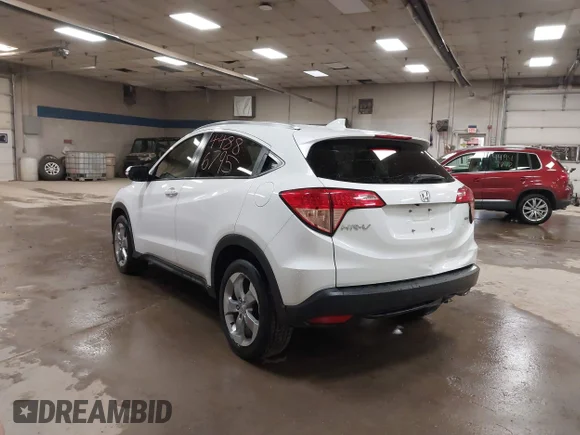 ✅ 2017 Honda HR-V EX-L • VIN: 3CZRU6H71HM703836 • Lot: 44886795. Listed on IAAI with 102,526 mi. Free auction sales archive from the USA and detailed vehicle history report at DreamBid. Image 3.