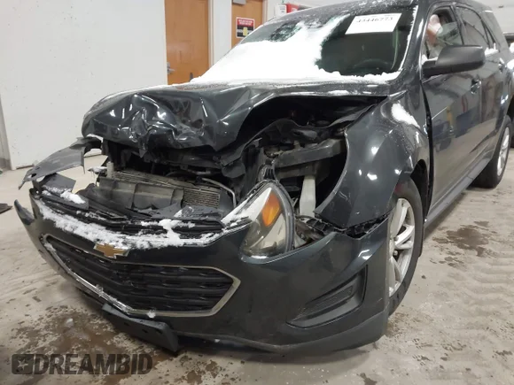 ✅ 2017 Chevrolet Equinox LS • VIN: 2GNFLEEK9H6155522 • Lot: 44446773. Listed on IAAI with 174,059 mi. Free auction sales archive from the USA and detailed vehicle history report at DreamBid. Image 6.