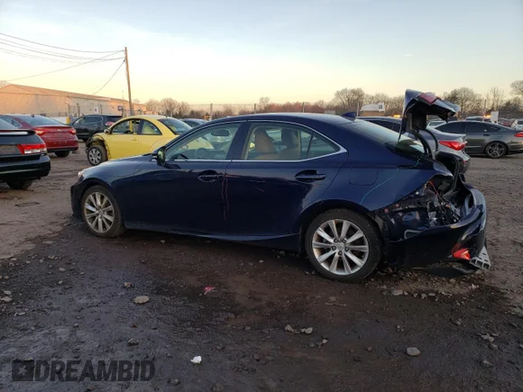 ✅ 2015 Lexus IS 250 • VIN: JTHCF1D23F5017172 • Lot: 71564202. Listed on Copart with 53,911 mi. Free auction sales archive from the USA and detailed vehicle history report at DreamBid. Image 2.