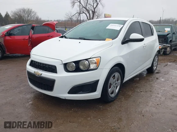 ✅ 2015 Chevrolet Sonic LS • VIN: 1G1JA6SH5F4119969 • Lot: 44516458. Listed on IAAI with 148,392 mi. Free auction sales archive from the USA and detailed vehicle history report at DreamBid. Image 2.