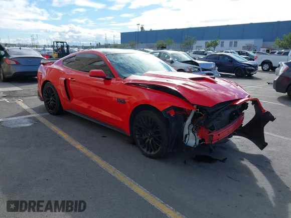 ✅ 2016 Ford Mustang GT • VIN: 1FA6P8CF6G5212134 • Lot: 44052308. Listed on IAAI with 41,350 mi. Free auction sales archive from the USA and detailed vehicle history report at DreamBid. Image 1.