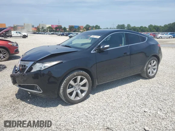 ✅ 2012 Acura ZDX Advance • VIN: 2HNYB1H64CH501074 • Lot: 65801155. Listed on Copart with 70,104 mi. Free auction sales archive from the USA and detailed vehicle history report at DreamBid. Image 1.