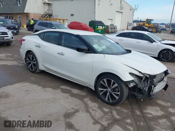 ✅ 2018 Nissan Maxima S • VIN: 1N4AA6AP4JC405008 • Лот: 44658798. Опубликован ранее на IAAI с пробегом 11 417 миль. Бесплатный доступ к архиву аукционных продаж из США и подробный отчёт об истории автомобиля на DreamBid. Изображение 1.