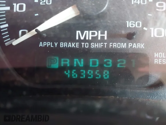 ✅ 2000 Chevrolet Suburban LS • VIN: 3GNFK16T3YG144698 • Лот: 44106984. Опубліковано раніше на IAAI з пробігом 463 958 миль. Безкоштовний доступ до архіву аукціонних продажів зі США та докладний звіт про історію автомобіля на DreamBid. Зображення 7.