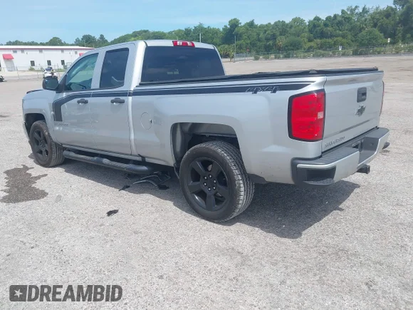 ✅ 2017 Chevrolet Silverado 1500 Custom • VIN: 1GCVKPEC2HZ360678 • Lot: 45052436. Listed on IAAI with 104,765 mi. Free auction sales archive from the USA and detailed vehicle history report at DreamBid. Image 3.