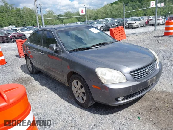 ✅ 2007 Kia Optima LX • VIN: KNAGE123375146951 • Lot: 42209778. Listed on IAAI with 172,876 mi. Free auction sales archive from the USA and detailed vehicle history report at DreamBid. Image 1.