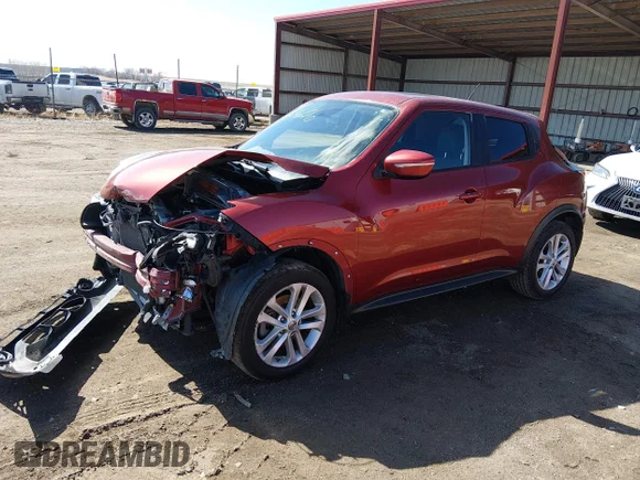 ✅ 2015 Nissan Juke S • VIN: JN8AF5MR3FT509908 • Лот: 44590495. Опубліковано раніше на IAAI з пробігом 95 198 миль. Безкоштовний доступ до архіву аукціонних продажів зі США та докладний звіт про історію автомобіля на DreamBid. Зображення 2.