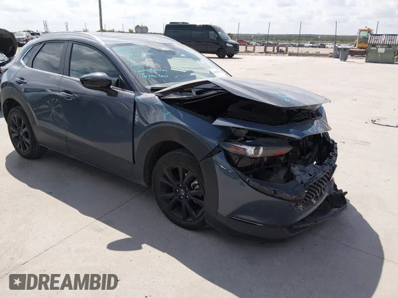 ✅ 2025 Mazda CX-30 S Preferred • VIN: 3MVDMBCM4SM788490 • Лот: 45601693. Опубликован ранее на IAAI с пробегом 40 128 миль. Бесплатный доступ к архиву аукционных продаж из США и подробный отчёт об истории автомобиля на DreamBid. Изображение 1.