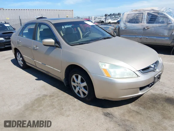 ✅ 2005 Honda Accord EX-L • VIN: 1HGCM66525A043345 • Lot: 45311667. Wystawiony na IAAI z przebiegiem 207 083 mil. Bezpłatny archiwum sprzedaży aukcyjnych z USA i szczegółowy raport historii pojazdu na DreamBid. Zdjęcie 1.