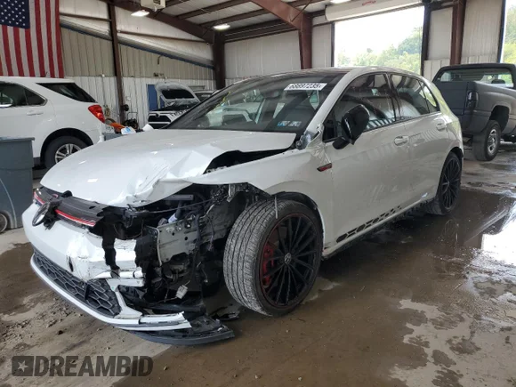 ✅ 2023 Volkswagen Golf GTI 40th Anniversary Edition • VIN: WVW9A7CDXPW158980 • Lot: 68697235. Listed on Copart with 22,030 mi. Free auction sales archive from the USA and detailed vehicle history report at DreamBid. Image 1.