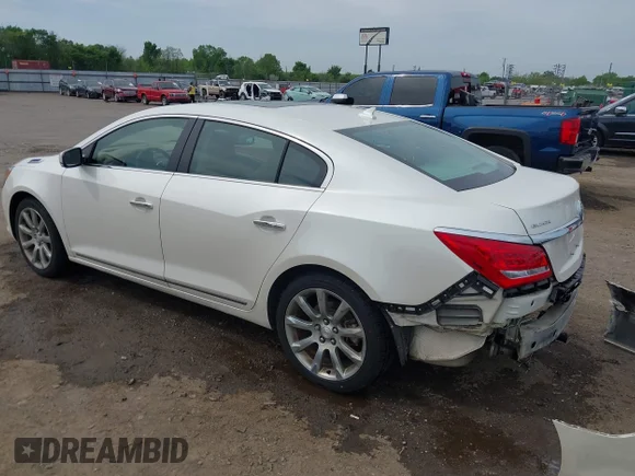 ✅ 2014 Buick LaCrosse Premium I • VIN: 1G4GD5G35EF185873 • Lot: 44808933. Listed on IAAI with 121,331 mi. Free auction sales archive from the USA and detailed vehicle history report at DreamBid. Image 3.