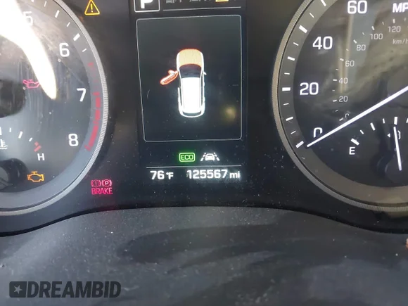 ✅ 2016 Hyundai Tucson Limited • VIN: KM8J33A23GU255088 • Lot: 45058462. Listed on IAAI with 125,567 mi. Free auction sales archive from the USA and detailed vehicle history report at DreamBid. Image 7.