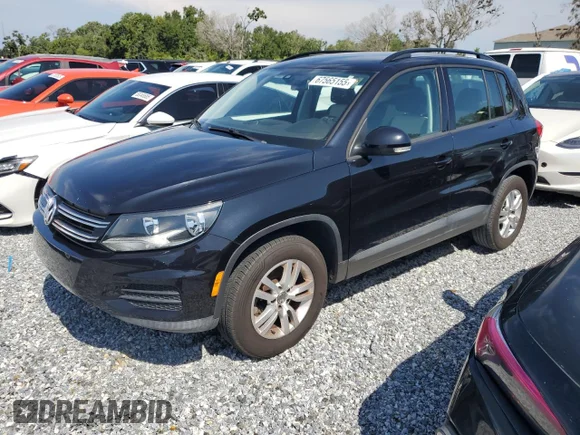 ✅ 2016 Volkswagen Tiguan R-Line • VIN: WVGBV7AX3GW583021 • Лот: 67565155. Опубліковано раніше на Copart з пробігом 100 199 миль. Безкоштовний доступ до архіву аукціонних продажів зі США та докладний звіт про історію автомобіля на DreamBid. Зображення 1.