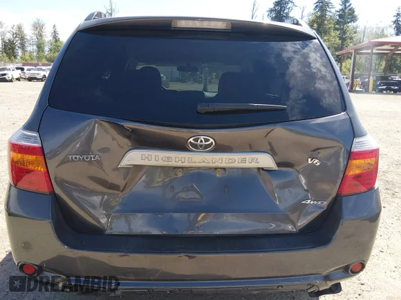 ✅ 2009 Toyota Highlander • VIN: JTEES41A692119070 • Lot: 45387824. Listed on IAAI with 59,648 mi. Free auction sales archive from the USA and detailed vehicle history report at DreamBid. Image 6.