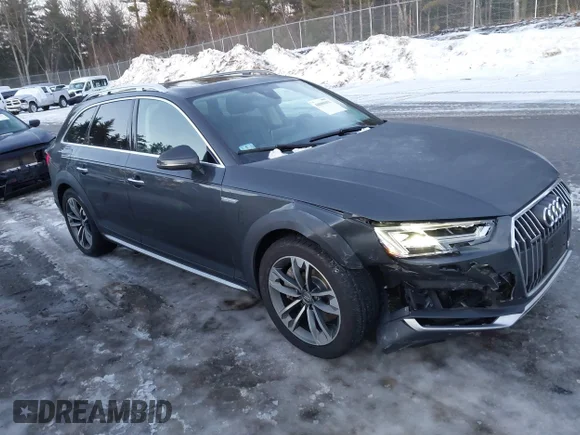 ✅ 2019 Audi A4 allroad Premium Plus • VIN: WA18NAF43KA111945 • Лот: 44088031. Опубликован ранее на IAAI с пробегом 68 962 миль. Бесплатный доступ к архиву аукционных продаж из США и подробный отчёт об истории автомобиля на DreamBid. Изображение 1.
