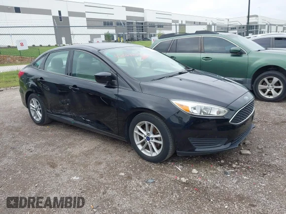 ✅ 2018 Ford Focus SE • VIN: 1FADP3F22JL206546 • Lot: 45069834. Listed on IAAI with 109,453 mi. Free auction sales archive from the USA and detailed vehicle history report at DreamBid. Image 1.