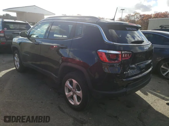 ✅ 2018 Jeep Compass Latitude • VIN: 3C4NJDBB6JT454735 • Лот: 66551992. Опубликован ранее на Copart с пробегом 45 268 миль. Бесплатный доступ к архиву аукционных продаж из США и подробный отчёт об истории автомобиля на DreamBid. Изображение 3.